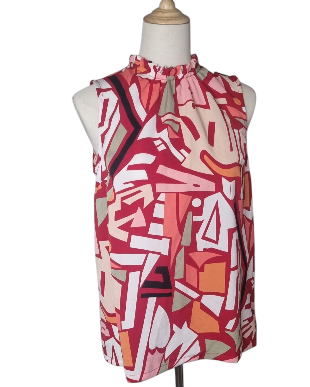 glare boetiek bloes rooi