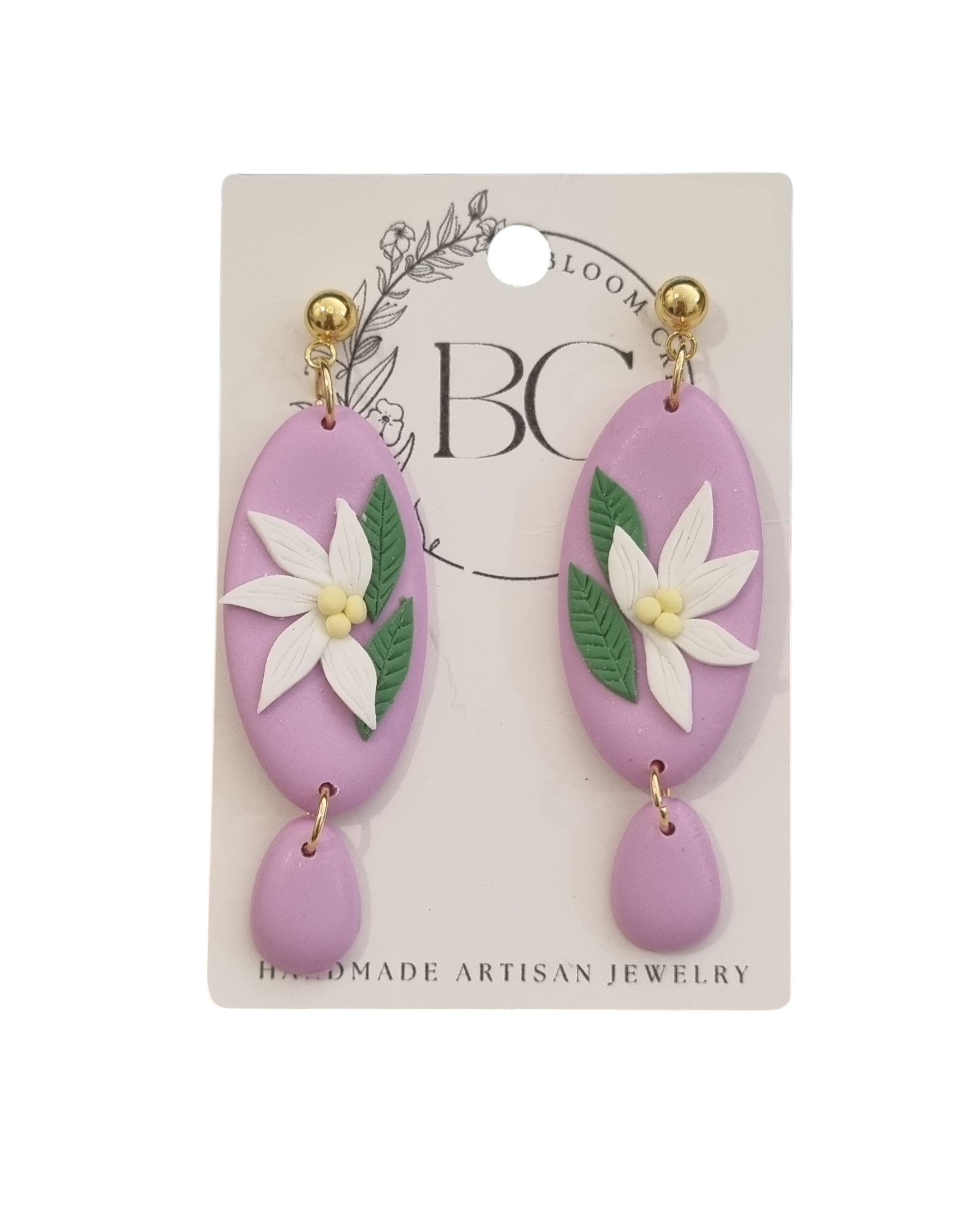 Bloom Oorbelle Pers Blom