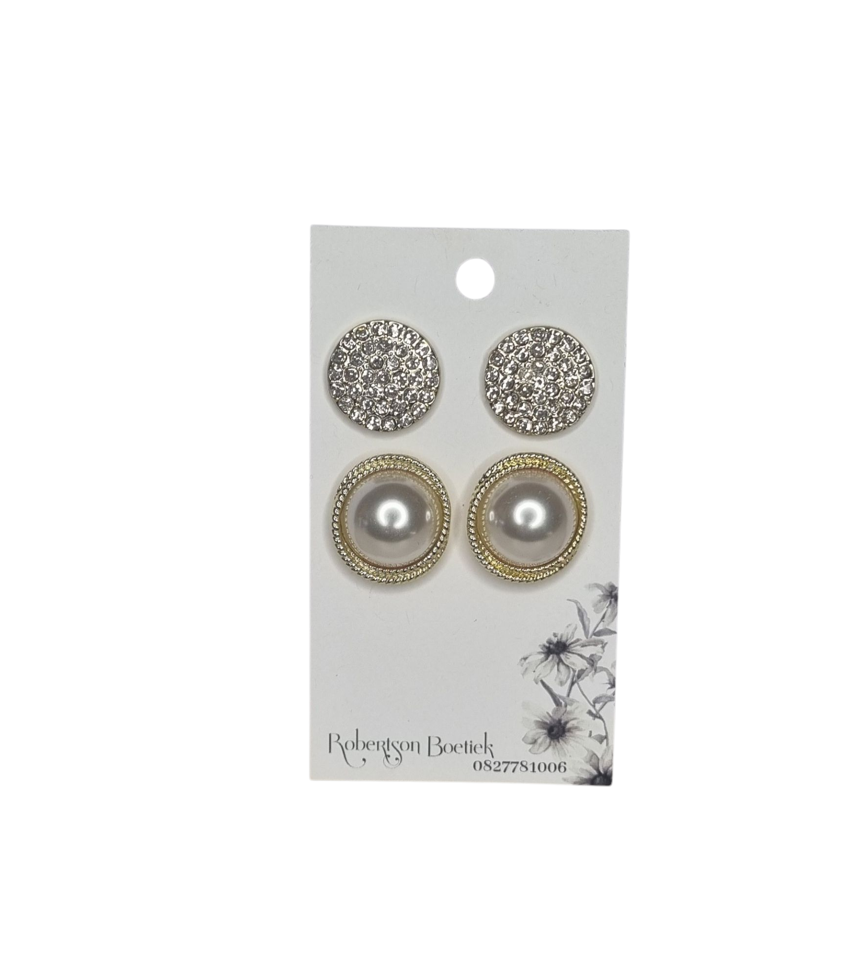 Stainless Steel Goue Oorbelle