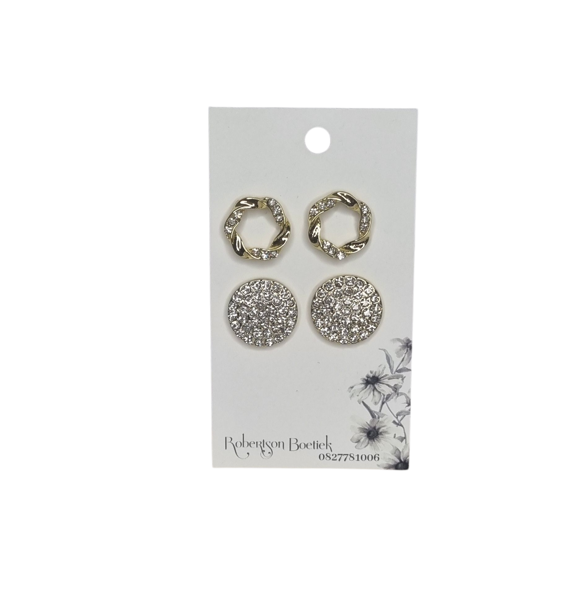 Goue Stainless Steel Oorbelle