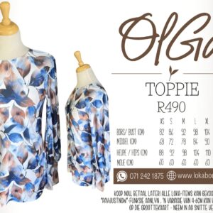 Olga Top (Avar Reeks) XLarge
