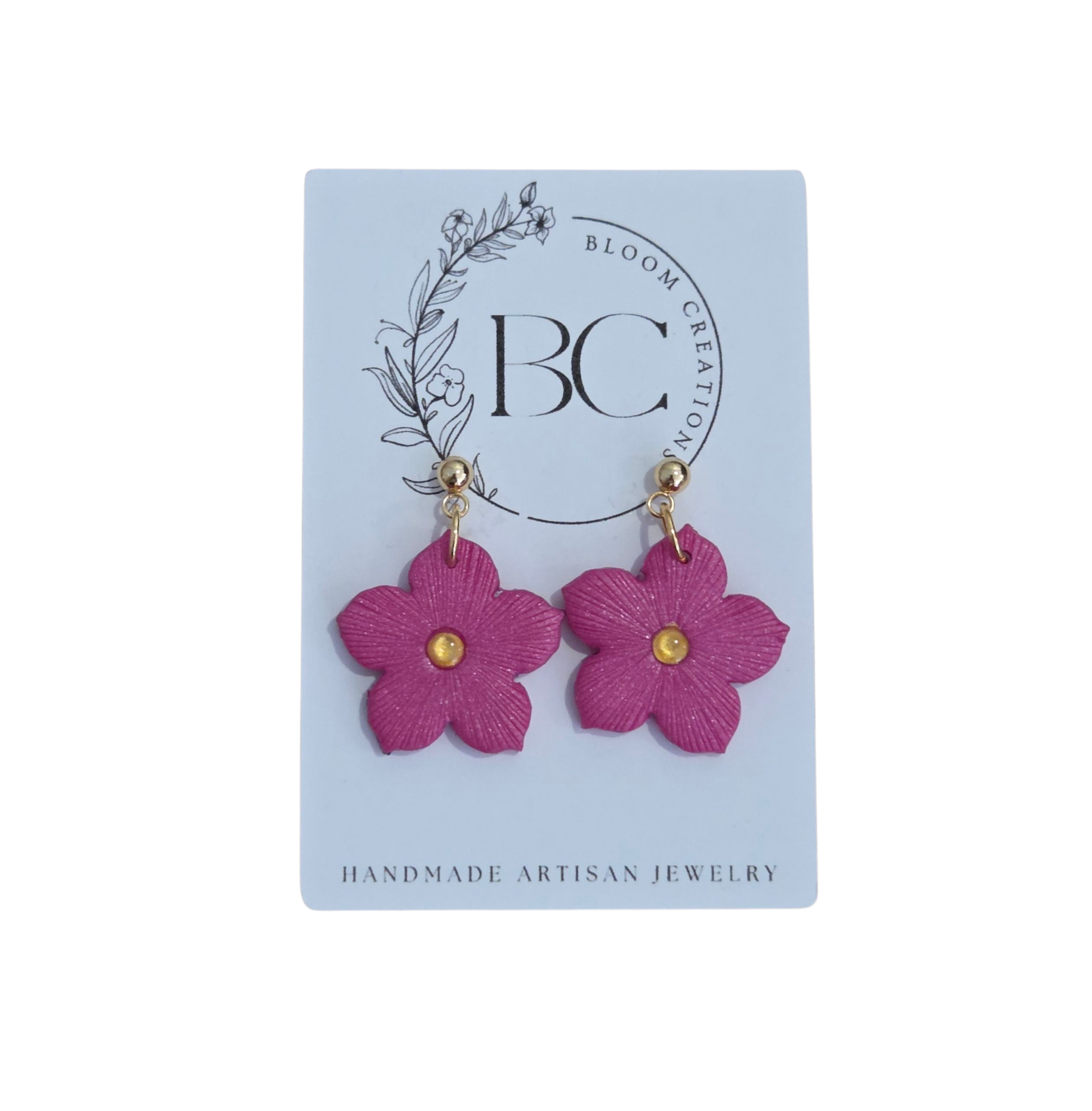 Pienk Bloom Oorbelle