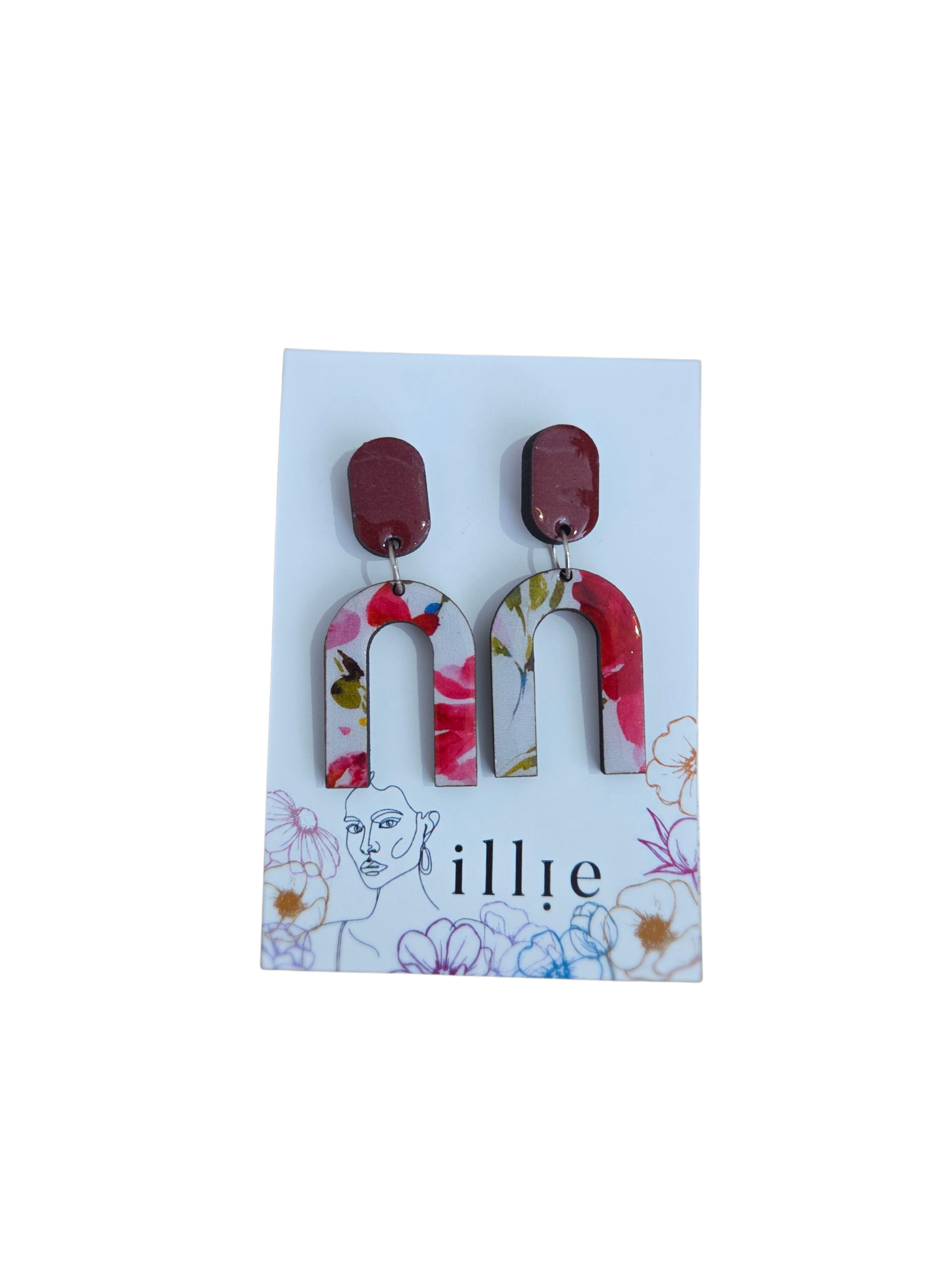 Rooi Boetiek Oorbelle