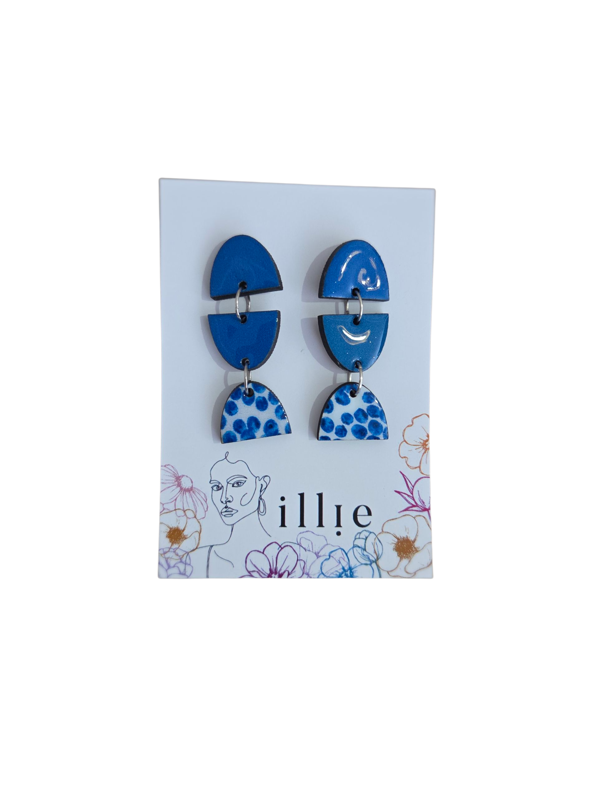 Blou Boetiek Oorbelle