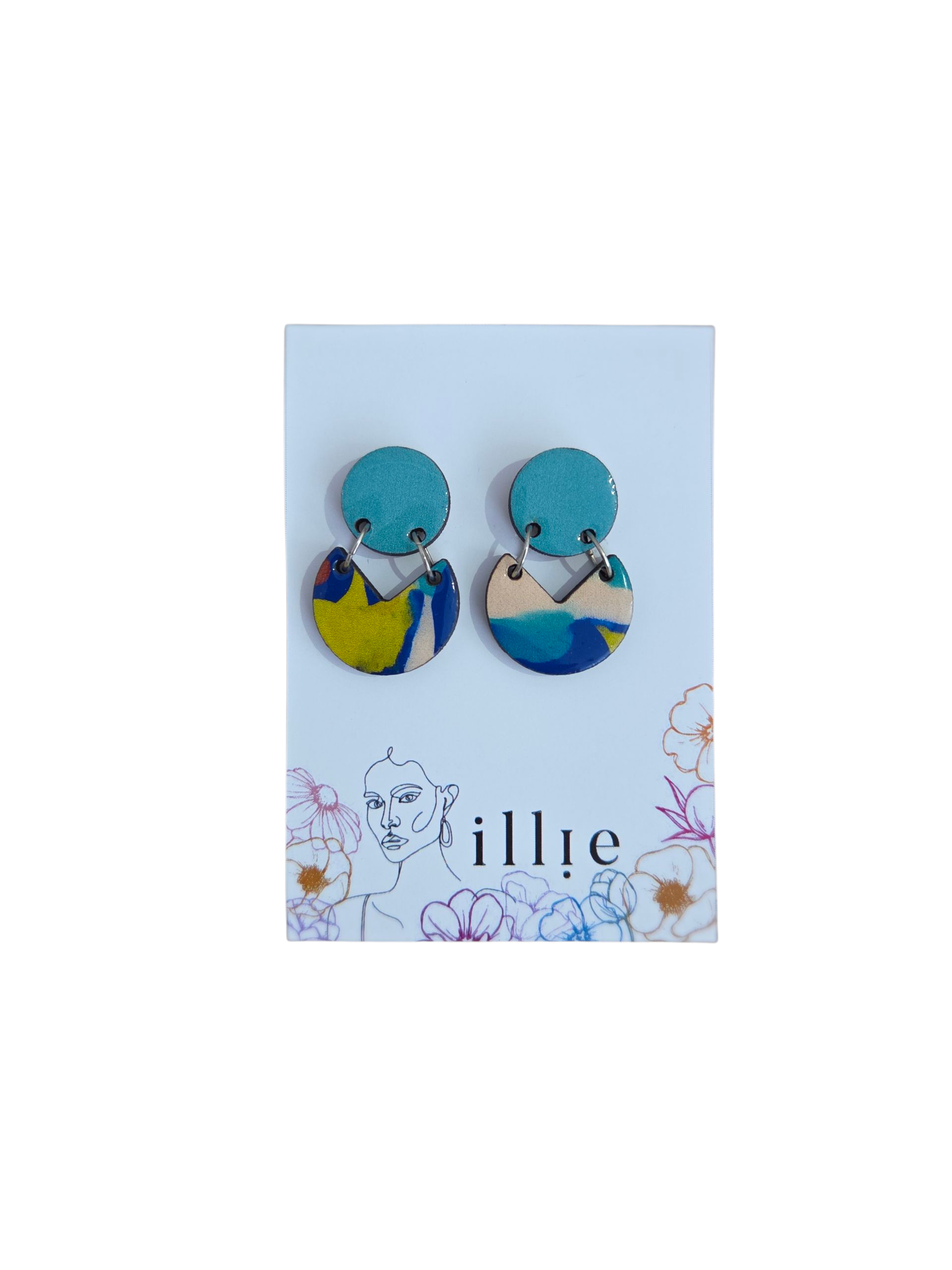 Blou Boetiek Oorbelle