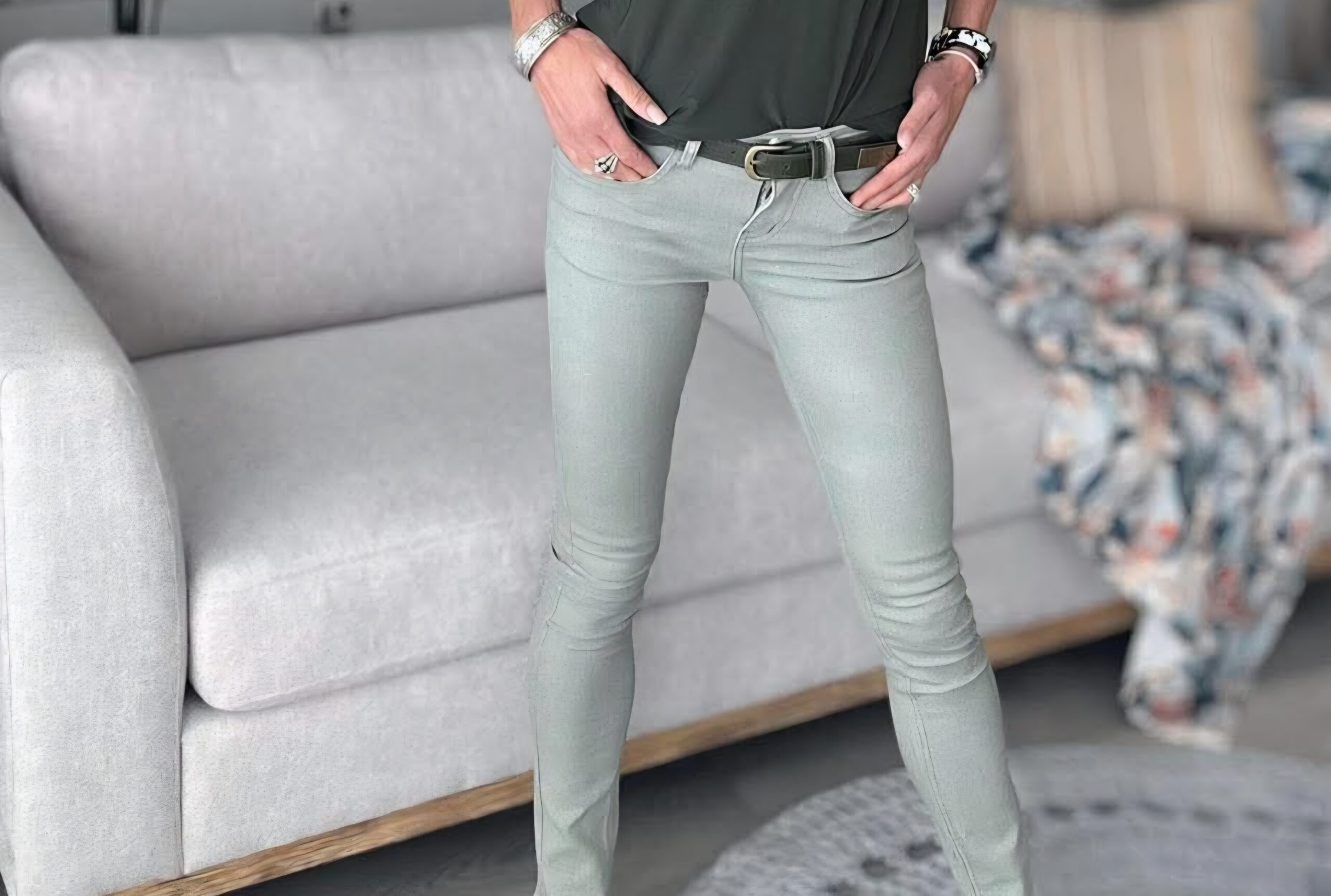 groen somer denim