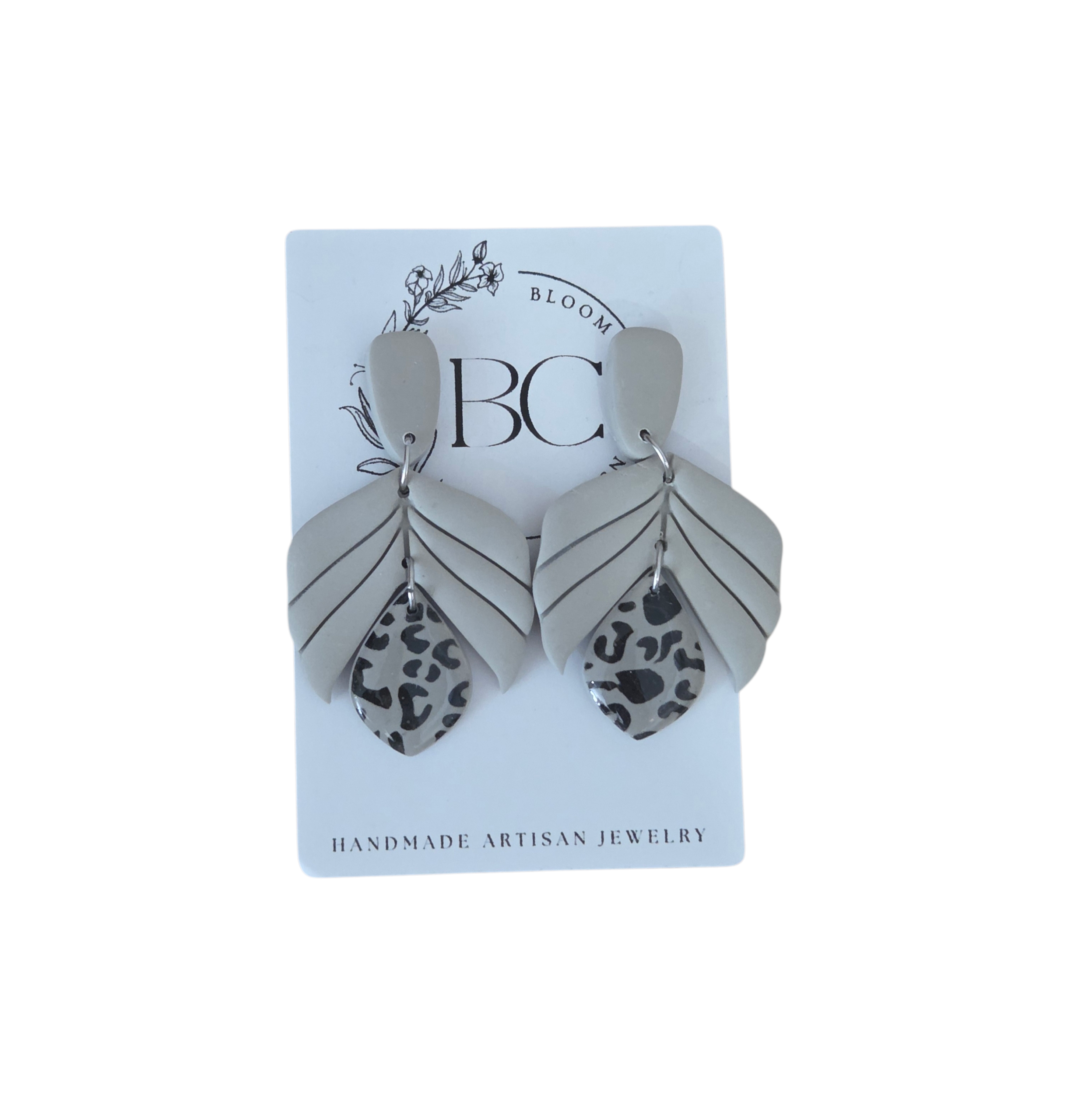 Bloom Oorbelle Animal Print