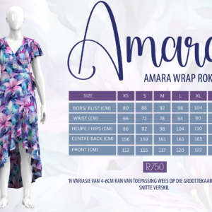 Wrap Rokkie (Amara Reeks) Small|Medium|Large