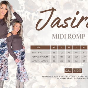Midi Romp (Jasira Reeks) XS | S | L | XL