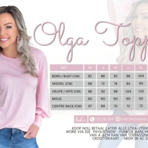 Pienk Olga Top - L | XL