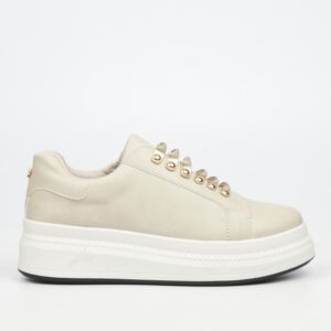 Butterfly Sneaker (Beige) 3-8 *PRE-ORDER SEP*