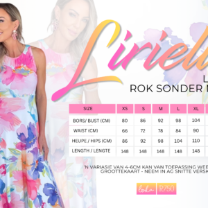 Lang Rok sonder mou (Lirielle Reeks) XS-XL