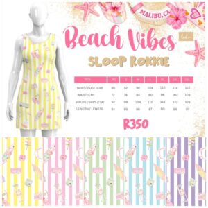 Sloop Rokkie (Beach Vibes) XS - 3XL