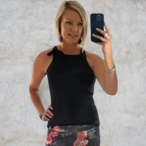 Swart Drawstring Top (Tweede Keer) XLarge